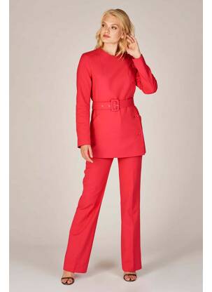 Manteau long rose DEUX. BY ELINE DE MUNCK femme