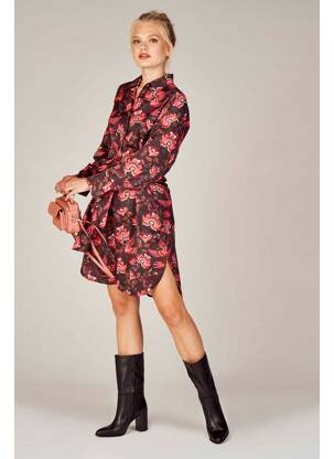 Robe mi-longue marron DEUX. BY ELINE DE MUNCK femme