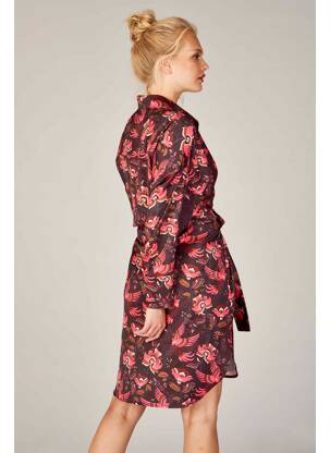 Robe mi-longue marron DEUX. BY ELINE DE MUNCK femme