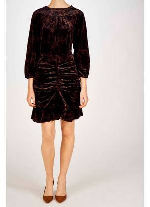 Robe mi-longue noir DEUX. BY ELINE DE MUNCK femme