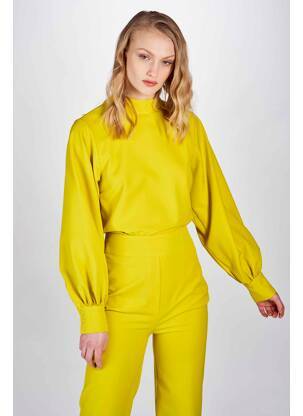 Top jaune DEUX. BY ELINE DE MUNCK femme