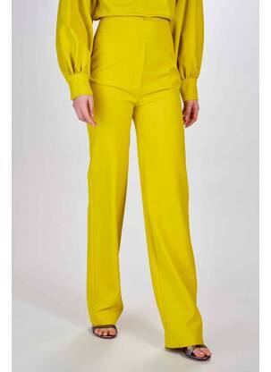 Pantalon jaune DEUX. BY ELINE DE MUNCK femme