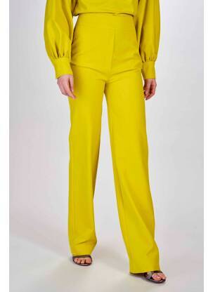 Pantalon jaune DEUX. BY ELINE DE MUNCK pour femme