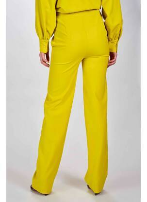 Pantalon jaune DEUX. BY ELINE DE MUNCK femme