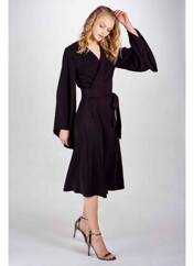 Robe longue noir DEUX. BY ELINE DE MUNCK pour femme seconde vue