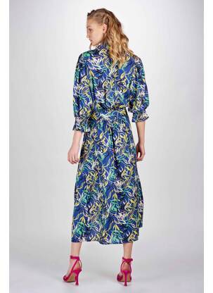 Robe longue bleu DEUX. BY ELINE DE MUNCK femme