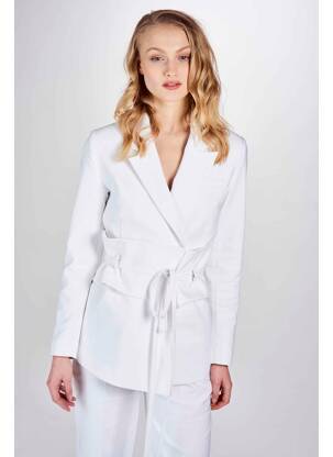 Blazer blanc DEUX. BY ELINE DE MUNCK femme