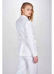 Blazer blanc DEUX. BY ELINE DE MUNCK pour femme seconde vue