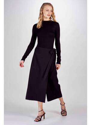 Pantalon large noir DEUX. BY ELINE DE MUNCK femme