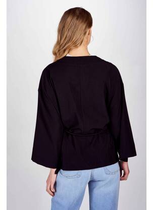 Veste casual noir DEUX. BY ELINE DE MUNCK femme