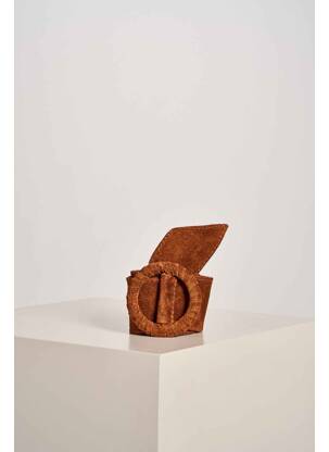 Ceinture marron DEUX. BY ELINE DE MUNCK femme