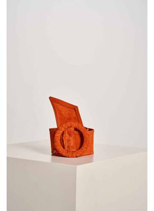 Ceinture orange DEUX. BY ELINE DE MUNCK femme