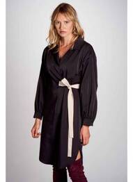 Robe mi-longue noir DEUX. BY ELINE DE MUNCK femme