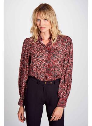 Chemisier rouge DEUX. BY ELINE DE MUNCK femme