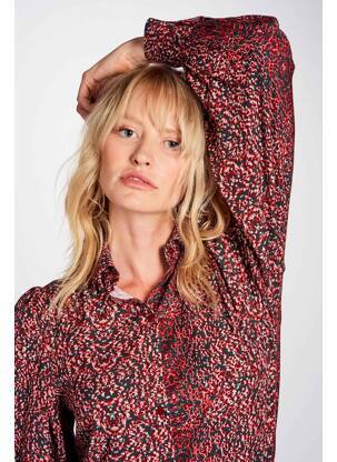 Chemisier rouge DEUX. BY ELINE DE MUNCK femme