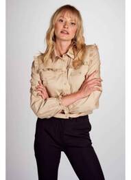 Chemisier blanc DEUX. BY ELINE DE MUNCK femme