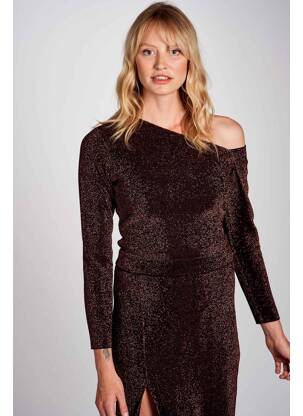 Pull noir DEUX. BY ELINE DE MUNCK femme