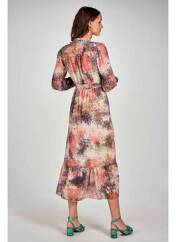Robe longue rose DEUX. BY ELINE DE MUNCK pour femme seconde vue