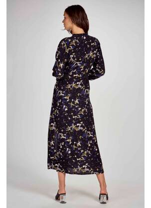 Robe mi-longue noir DEUX. BY ELINE DE MUNCK femme