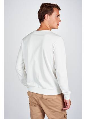 Sweat-shirt blanc CEMI homme