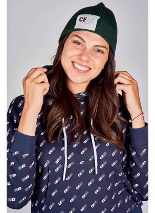 Bonnet vert CEMI femme