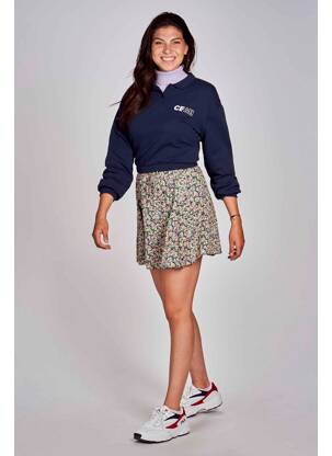 Jupe courte bleu CEMI femme