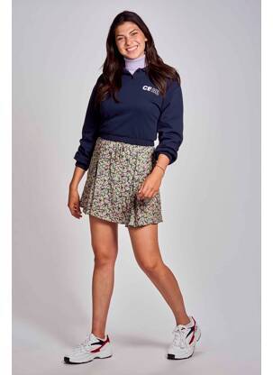 Sweat-shirt bleu CEMI femme
