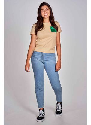 T-shirt beige CEMI femme