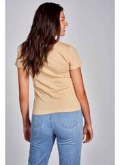 T-shirt beige CEMI pour femme seconde vue