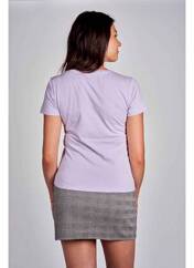 T-shirt violet CEMI pour femme seconde vue