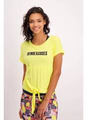 T-shirt jaune EVY pour femme seconde vue
