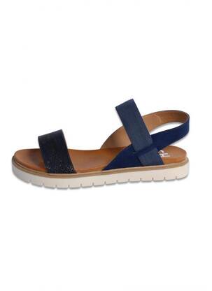 Sandales/Nu pieds bleu H3 pour femme