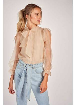 Chemisier beige FOUDRE BY AURELIE VAN DAELEN femme