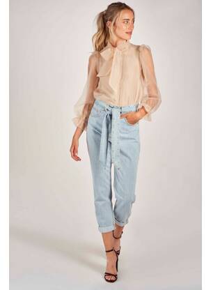Chemisier beige FOUDRE BY AURELIE VAN DAELEN femme