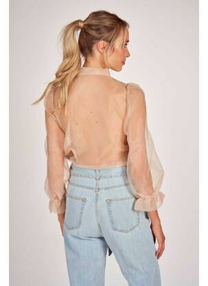 Chemisier beige FOUDRE BY AURELIE VAN DAELEN femme