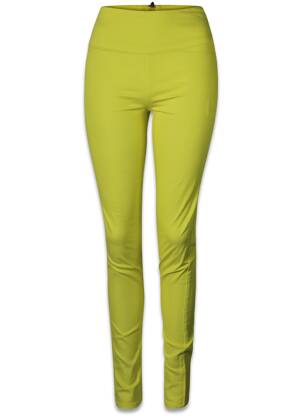 Pantalon slim jaune PIECES femme