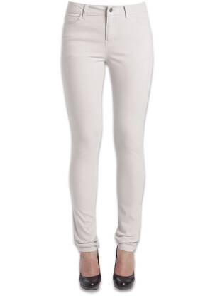 Pantalon slim gris PIECES femme