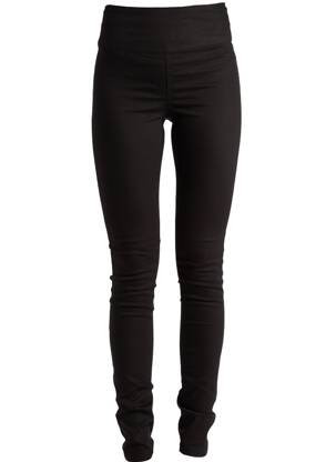 Pantalon slim noir PIECES femme