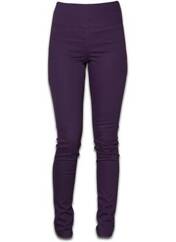 Pantalon slim violet PIECES pour femme seconde vue