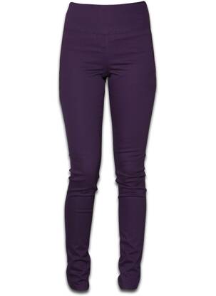 Pantalon slim violet PIECES pour femme