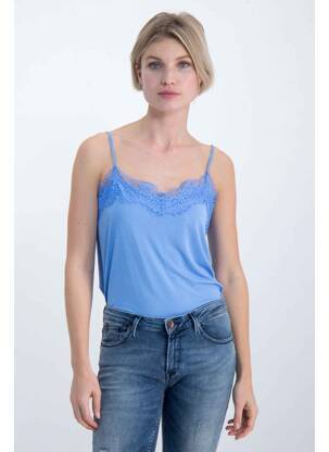 Top bleu GARCIA femme