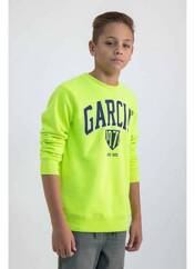 Sweat-shirt vert GARCIA pour garçon seconde vue