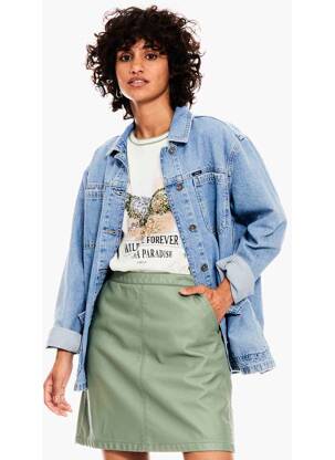 Veste en jean bleu GARCIA femme