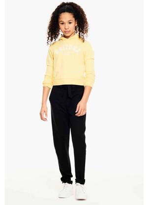 Sweat-shirt à capuche jaune GARCIA pour fille
