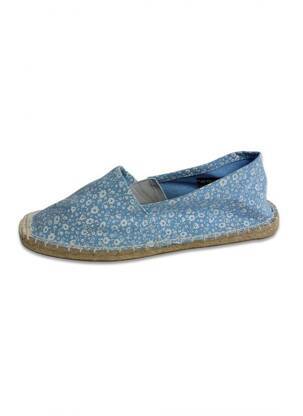 Espadrilles bleu PIECES femme