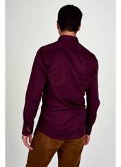 Chemise manches longues marron LE FABULEUX MARCEL DE BRUXELLES pour homme seconde vue