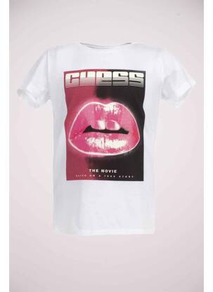 T-shirt blanc GUESS fille
