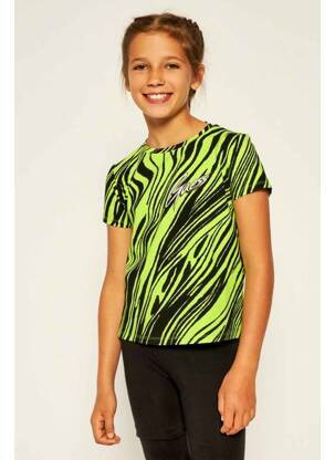 T-shirt jaune GUESS fille