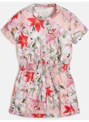 Combishort rose GUESS fille