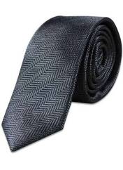 Cravate gris JACK & JONES pour homme seconde vue